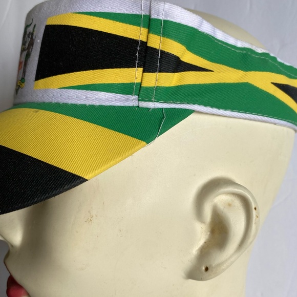 Jamaica Sun Visor Cap 🇯🇲 - Picture 13 of 13